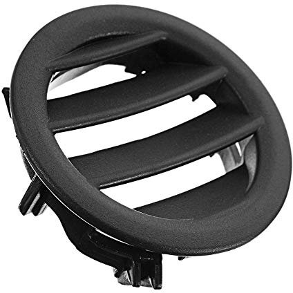 Rejilla de ventilación redonda rejilla de salida de aire de coche Rejilla de salida de aire acondicionado izquierda/derecha Rejilla de salida del salpicadero para C-Class W204 C200 C260