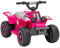 AIYAPLAY Kinder Elektro-Quad Elektro Kinderquad mit Vorwärts-und Rückwärtsfunktion, LED und Hupe Elektroauto für 1,5-3 Jahre Kinder 3 km/h Metall Rosa