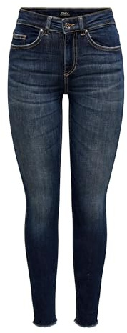ONLY dam Jeans Onlblush Mid Sk Ankle Rw Dnm Dot245 Noos