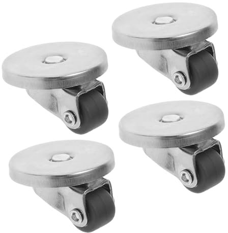 Veemoon 4pezzi Ruote Adesive Per e Apparecchiature Ruote Per e Facili Installare e Resistenti Per Piccole Strutture e Elettrodomestici