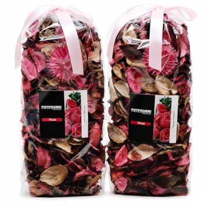 2 PCS Artificial Potpourri Bags, Floral Scented Pot Pourri Scented | for Bathroom, Family Room or Closet, Long-Lasting Potpourri for Present DéCor, Vase Filler, Table and Home Decor