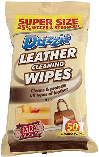 50pk Leather Wipes - Multi Task Wipes, Cleaning Wipes - Effortless, Quick, and Leather-friendly - Ultimate Cleanliness Companion