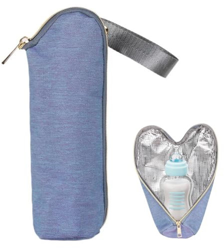 XPEX Borsa Termica Isotermica per Biberon e Neonato - Borsa Termica con Strato Isolante per Allattamento（Viola）