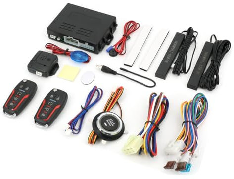 Diheohg Avvio senza chiave dell'auto, sistema di chiusura centralizzata, set completo di sistema di accensione e spegnimento, sistema di arresto remoto