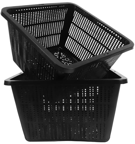 UKCOCO 2 Stück Hydrokultur-töpfe Für Den Anbau Von Gemüse, Pflanzkörbe, Tragbare Hydrokultur-ausrüstung Für Garten- Und Wasserpflanzen