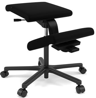 Varier Wing Rolling Ergonomic Kneeling Chair, Adjustable Knee Stool