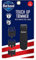 Barbasol Touch Up Trimmer for Men, Compact Electric Xtreme Precision Beard and Hair Trimmer with Stainless Steel Blades & 3 Guide Combs (3, 6, 10mm), Wireless, AA Battery Powered (not Included)