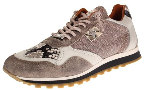 Cetti C-848 SRA - Damen Schuhe Freizeitschuhe - Bunny-Snake-Old-Rose, Größe:38 EU