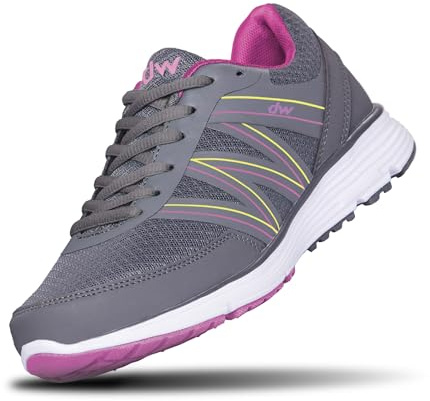diawin Chaussures Larges orthopédiques pour Femme - Semelles Extérieures Larges - Intérieur sans Couture pour Les Pieds Gonflés, diabétiques, Larges Ou Hallux - Chaussures De Sport