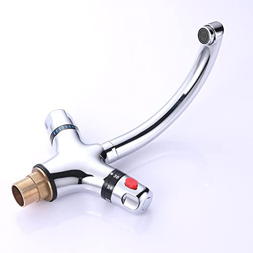 Robinets de Cuisine Thermostatiques, Mitigeurs, Robinets d'évier de Lavabo, Robinet Mitigeur d'Evier de Salle de Bain