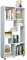 VCM Holzregal stehend | platzsparendes Regal | Maße: H. 119 x B. 60 x T. 20 cm | Elegantes Regal stehend | Aufbewahrungsregal | Bücherregal | Raumteiler | Blina