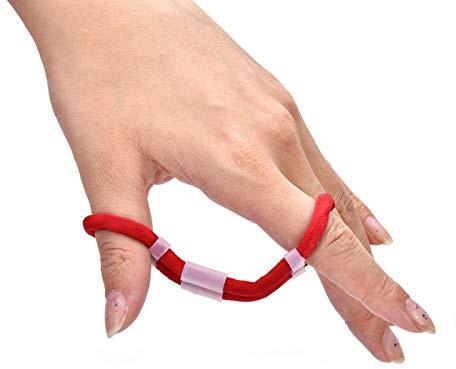 Joyzan Eslinga de Dedo para Tiro con Arco, Tiro Accesorio Ajustable Cabestrillo Dedos Finger Sling Muñeca Tejido Elástico Tela Agarre Asa Recurve Bow Aire Libre Recurvo Clásico Desgaste Resistente