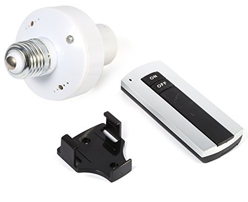 Enchufe de control remoto, tornillo E27 Control remoto inalámbrico Luz Portalámparas Portalámparas Winner Cap Socket Switch 220V Radio para portalámparas Cap Socket Switch 20M Distancia de control rem