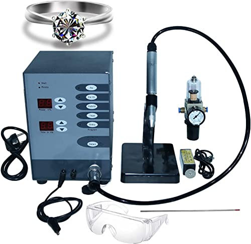 Máquina soldadora de puntos de arco de argón de alta potencia, máquina de soldadura de acero inoxidable, soldadura por puntos de joyería, herramienta de soldadura for reparación de joyas
