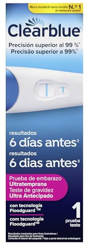 Clearblue Test di gravidanza analogico - Rilevamento Ultratemprana - Fino a 6 giorni prima - Risultati in minuti - Precisione superiore al 99% - Facile e comodo da usare