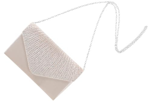 CALLARON Evening Purse Bröllopsväska Små Kvinnors Aftonhandväska Elegant Polyester Clutch för Fest Banquet Bröllop