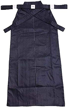 G-LIKE Kampfsport Kendo Kenjutsu Uniform - Traditionelle Japanische Schwertkampfkunst Kostüm Karate Ninja Aikido Training Kleidung Keikogi Jacke Hakama Hose für Männer Frauen (Blue, XL)