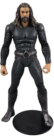 McFarlane Toys DC Multiverse Aquaman with Stealth Suit 7-tums actionfigur - Otroligt detaljerad kung av Atlantis med Ultra Articulation, Trident och samlarkonstkort