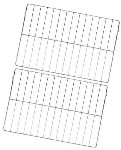 UPGRAGED 316067902 Oven Rack Replacement for Frigidaire Kenmore Range Stove Oven Parts 316069800 23 x 16 304 Stainless Steel Rack Flat Frigidaire Range Oven Wire Rack 2 Pack
