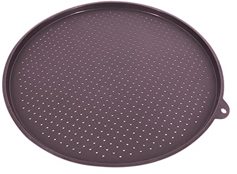 Moule à pizza pliable en silicone, 34 cm, plaque de cuisson à pizza antiadhésive avec trous, plaque à pizza ronde pour four, tapis de cuisson à pizza résistant à la chaleur, plateau de pâte à pizza,