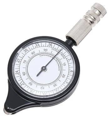 Happyyami Kartenmesser Messrad Für Outdoor Aktivitäten Metall Messgerät Wetterfest Tragbar Für Camping Wandern Jagen
