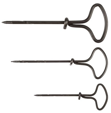 NEO TOOLS Handbohrer-Satz 2,5-3 - 4-5 mm 3-tlg. Knotenbohrer Kastanienbohrer Set Kastanien-Bastelset, Kastanienset, Kastanienmännchen Bastelset, Holzbohrer Handbohrer f. Kastanien