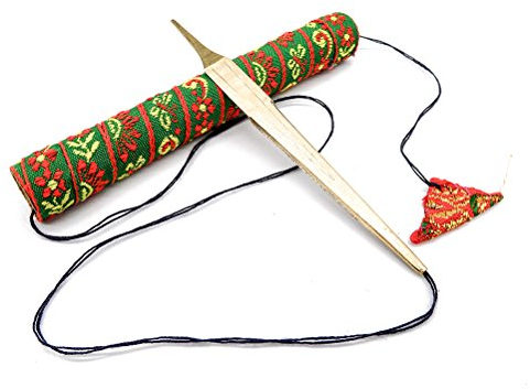 Terre Maultrommel Danmoi - Gelb, Messing, mit Bambushülle