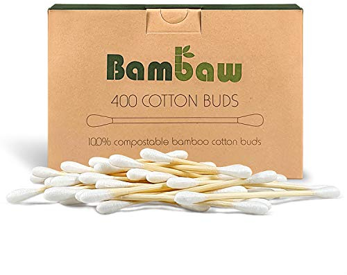 400 Bambus Wattestäbchen - Zero Waste - Bambaw