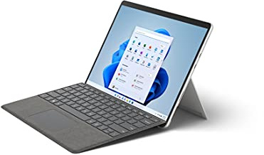 Microsoft Surface Pro 8 Ordinateur Portable (Windows 11,écran tactile 13’’, 8 Go RAM, 256 Go SSD, Intel Core i5) Platine