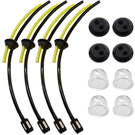 Universal Benzinfilter Kit, Benzinschlauch Dichtung, Benzinfilter Kit, Universal Benzinfilter Ersatzteile Benzinschlauch Dichtung für Motorsense Erdbohrer Heckenschere Freischneider Hochentaster