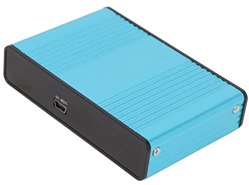 Akozon 6-kanals 48kHz USB-ljudkort, Extern Analog Uppspelning och Inspelningsljudadapter med SPDIF Digital för PC, Bärbar Dator, Dator (#12)