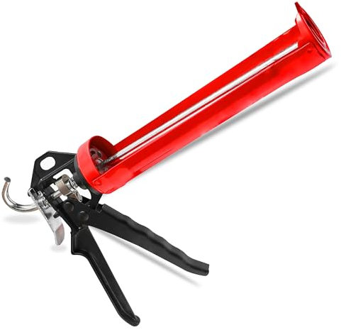 G4GADGET Heavy Duty Sealant Caulking Gun - 310ml (0.3L) | Extra Strong Skeleton Applicator for Sealants, Silicones and Adhesives | Professional Grade with Ergonomic Grip & Rotating Barrel