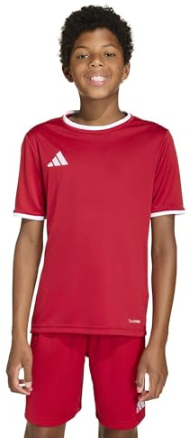adidas Unisex-Kids Entrada26 Jersey, Team Power Red/White, Large