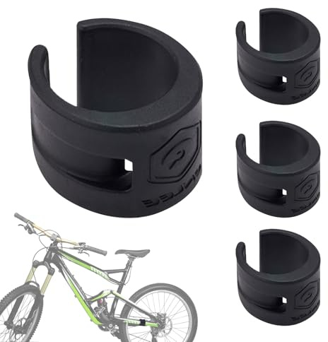Kit de Protección de Bicicletas de Bicicleta - Marco de Bicicleta de Montaña, Pegatinas de Estancia de Cadena de Goma | Protección del Marco de Bicicletas Contra Rayas Moldes, Cadena de