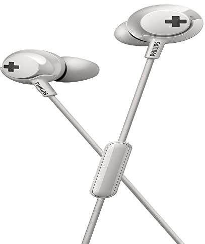 Philips SHE4305WT/00 - Auriculares (Alámbrico, Dentro de oído, Binaural, Intraaural, 9-23000 Hz), Blanco