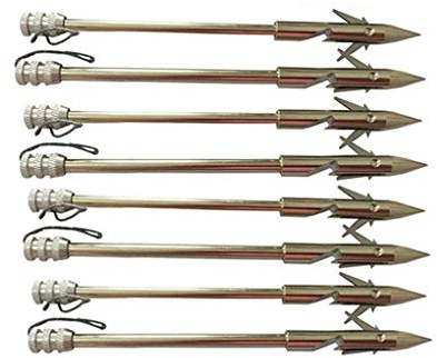 Toasis Fishing Dart Slingshot Fishing Arrows Pack of 8