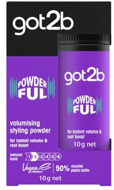 Got2b - Powder'ful - Polvos para levantar la raíz del pelo - 20gr - Schwarzkopf