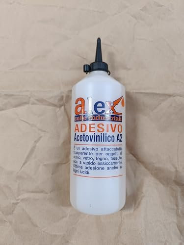 Colla Acetovinilica ALEX - Attaccatutto universale - Trasparente -