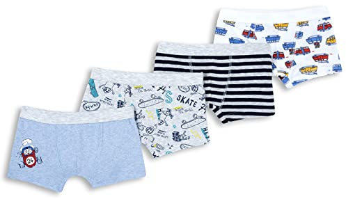 Chicco Set di Boxer Bambini e Ragazzi Set di Boxer in Morbido Cotone NOS