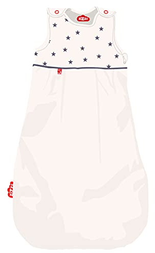 Kinderschlafsack 130 cm 4 Jahreszeiten Kinder Schlafsack - Atmungsaktiver Schlafsack für einen erholsamen Schlaf mit Zizzz (130cm (4-6J), Glücksstern)…