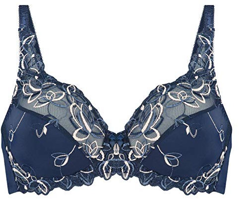 Hunkemöller Unwattierter Bügel-BH Diva - Medieval Blue - 75E