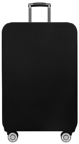 Frunimall Koffer Schutzhülle,Reise Kofferschutzhülle,Elastisch Kofferhülle,Luggage Cover,Kofferbezug,Gepäck Cover,Abdeckung Schutzhülle (Schwarz,XL)