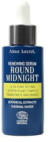 Alma Secret Sérum Facial Retinal Puro 0,1% - Antiarrugas Manchas Iluminador Hidratante Niacinamida Rambután Vegano Cruelty Free - Antiaging noche Todo Tipo Pieles - ECOCERT COSMOS NATURAL - 30ml