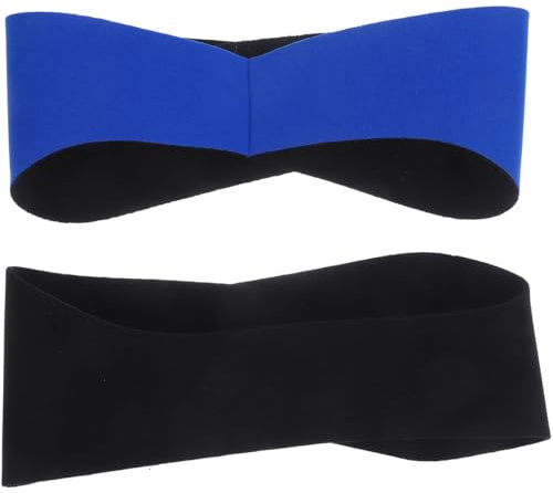 TOYANDONA 2pezzi Fascia Da Nuoto Regolabile Per Ragazzo Ragazza e Adulti Fascia Da Yoga e Sub Protezione Sicura Per Orecchie Realizzata in Materiale Resistente e Duraturo Per Piscina Lago e