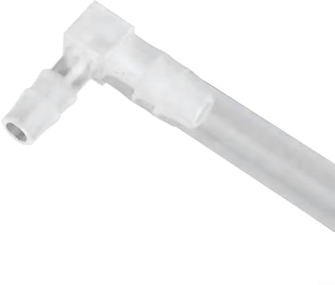 Alanmoship Environmentally Safe 90 Degree Elbow Hose Barb Connector, 10mm L Shaped Adapter For Food And Pharmaceutical Industries