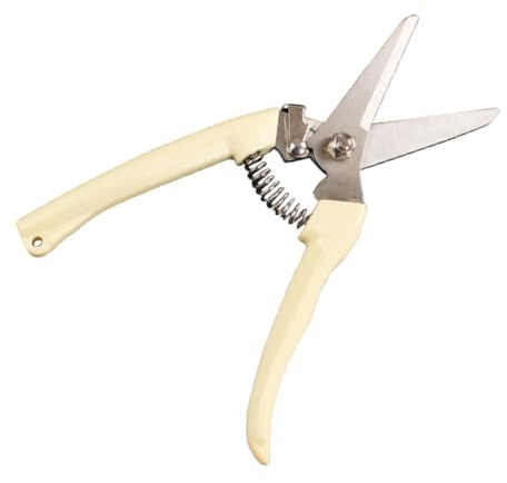 Homoyoyo Tijeras Podar Jardín Acero Inoxidable Corte Preciso Ergonómicas para Rosas Flores y Bonsáis Uso Profesional Ambidiestro