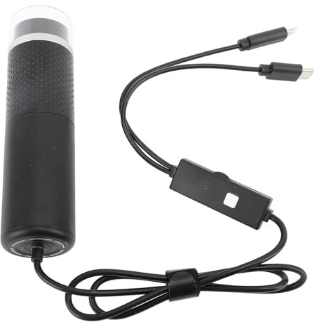 Marhynchus Handheld USB Microscopes, 2MP HD 1600X Magnification Digital Microscope Camera for IOS Skin Inspection Circuit Testing