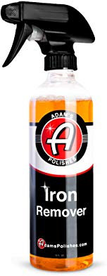Adam's Iron Remover 16oz - Dissolves Iron Particles Embedded into Paint Surfaces - Changes Color to Purple as it Works
