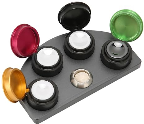 ANKROYU Supporto per Tazza dell'olio per Orologi a 4 Piatti, Accessorio per la Riparazione di Orologi Professionale Resistente alla ruggine, Strumenti per la Riparazione di Orologi Portabicchieri per