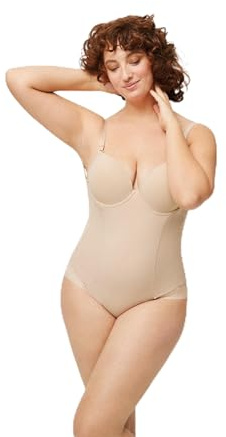 YSABEL MORA - Body Reductor Mujer, Efecto Adelgazante, Ajuste Ergonómico, Tela Suave, Control de Abdomen, Moldea Cintura, Ropa Interior Modeladora, Comodidad Diaria.